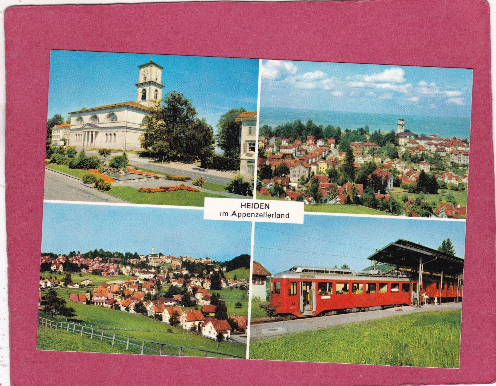 Ansichtskarten: Heiden AR 1980 – Gebraucht aus Herisau von Lisegrat2008