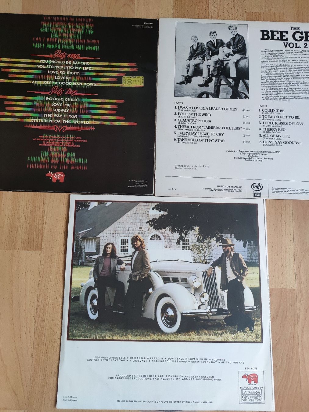 Dischi in vinile: Bee Gees 3 Schallplatten – Usato da Meggen venduto da Malecifent 3
