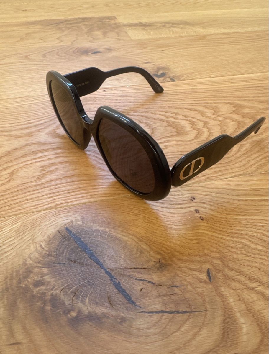 Dior Brillen & Gläser: Dior Sonnenbrille Schwarz oversize – Gebraucht aus Meilen von Shadenne 2