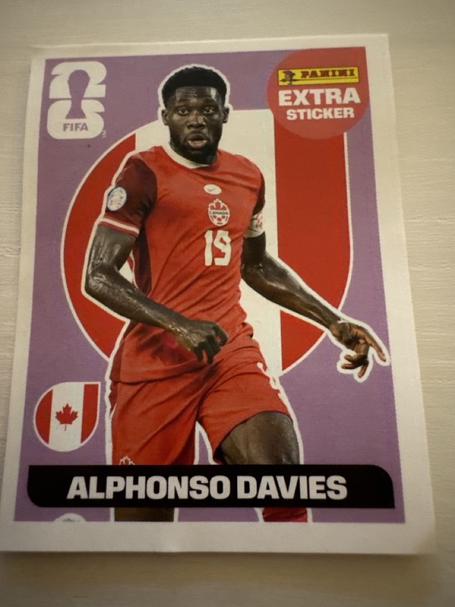Panini Sammelbilder & Trading cards: Panini Extra Sticker Alphonso Davies neu wm 2026 – Neu (gemäss Beschreibung) aus Uster von cld_8d5v