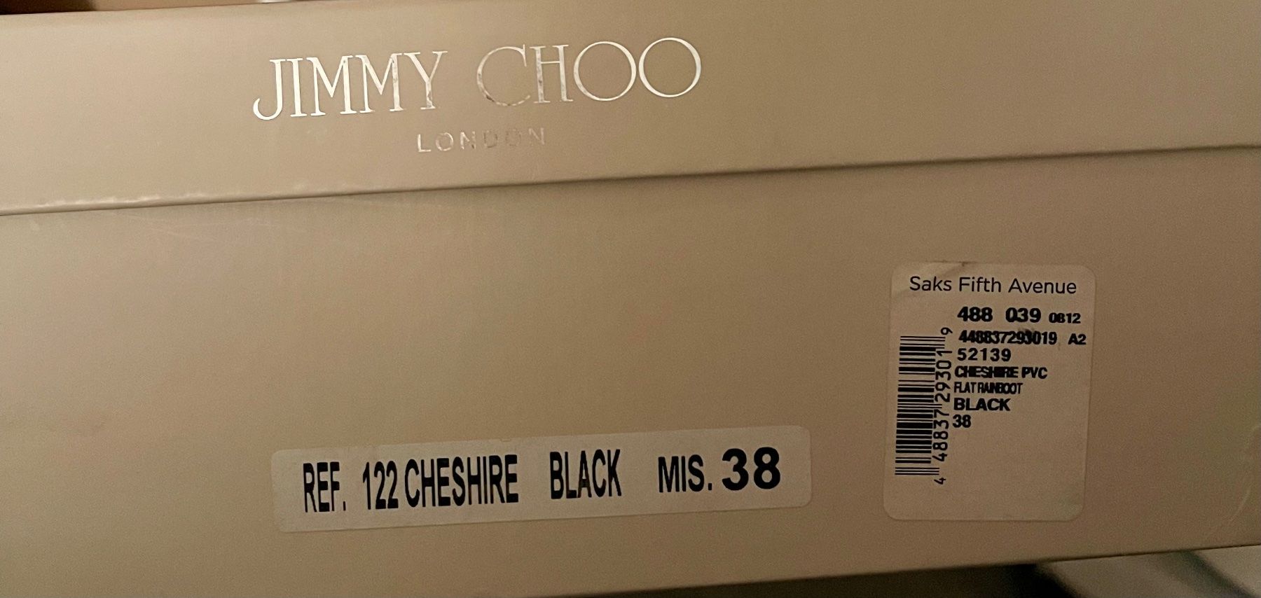 Jimmy Choo Scarpe da donna: Jimmy Choo Regenstiefel - 38 Schwarz – Nuovo (secondo la descrizione) da Küssnacht am Rigi venduto da TheMarket55 6