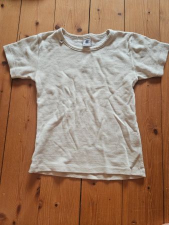 Woll T-Shirt 122 Petit Bateau