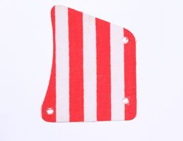 Cloth Sail 9 x 11, 3 Holes with Red Stripes Pattern