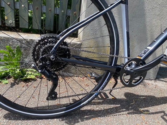 Cannondale Biciclette: Cannondale Quick 4 Disk graphite Grösse M neuwertig – Nuovo (secondo la descrizione) da Riehen venduto da AndiSBB 5