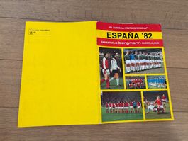 Bergmann Album Espana 82 - WM 1982 - komplett