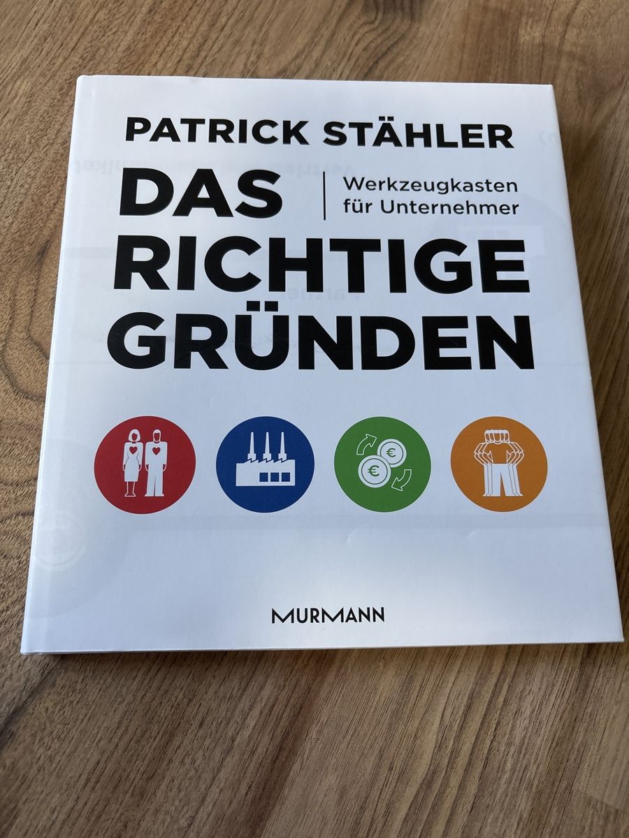 Libri: Patrick Stähler: Das richtige Gründen, neu – Nuovo e nell'imballaggio originale da Rothenthurm venduto da JasiG