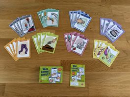 Was kommt zuerst? Lernspiel für Kinder, 32 Karten 