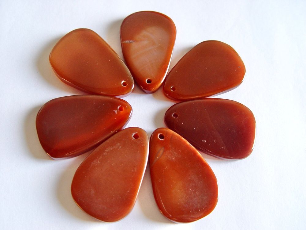 20 Stück Achat Scheiben Mit Loch - Bunte Edelsteine Für DIY Schmuck & Dekoration