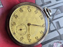 1L84 Orator Silber Bicolor Taschenuhr HA