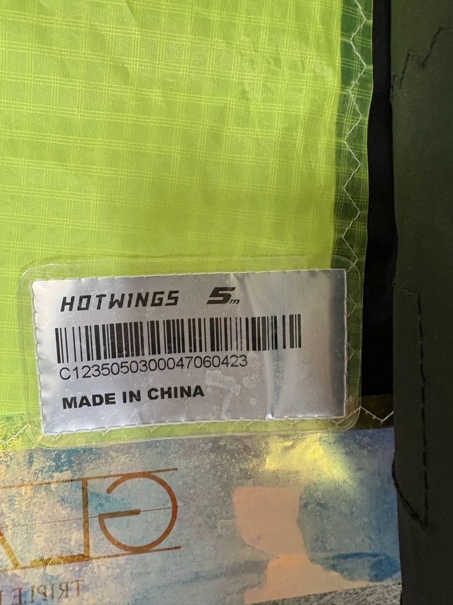 Kite: Hotwings Wingfoil Wing 5m neuwertig mit Pumpe – Gebraucht aus Muntelier von a_g_6bw2 6