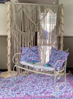 Macrame Wandbehang Hochzeitsdeko