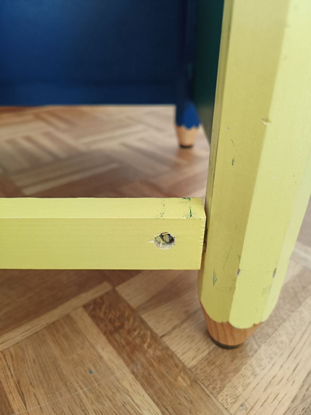 Cassettiere: Pierre Sala Style Kommode Bleistift Design Kinder Schublade – Difettoso da Oberhofen Thun'see venduto da cri_6md2 2