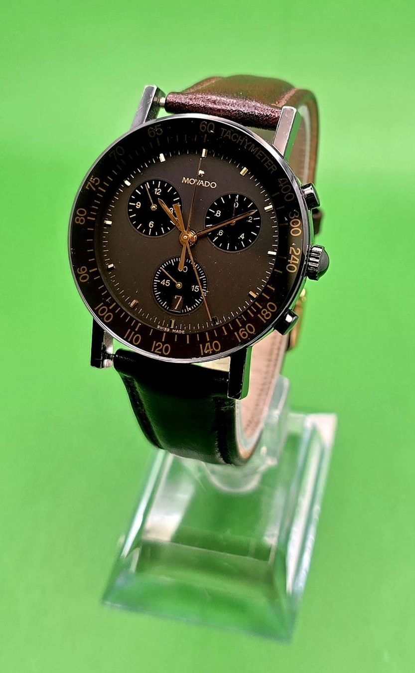 Zenith Montres: MOVADO CHRONOGRAPH MARKANTEM TACHYMETER-RING MATERIAL: EDELS – D'occasion à Neftenbach par Taschen-Uhren 4