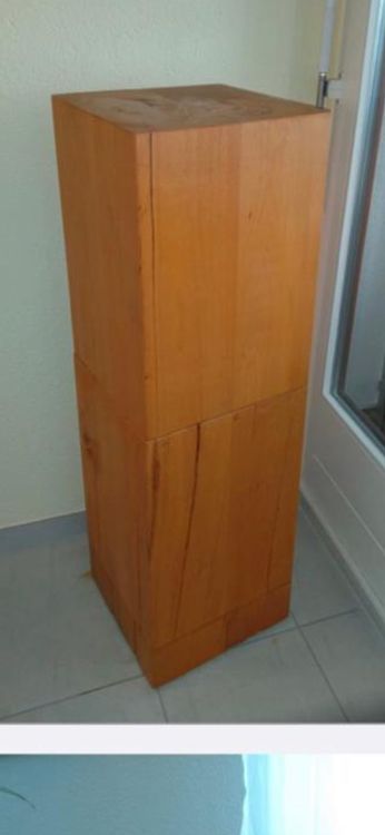 Holzsaule Deko 100 Cm