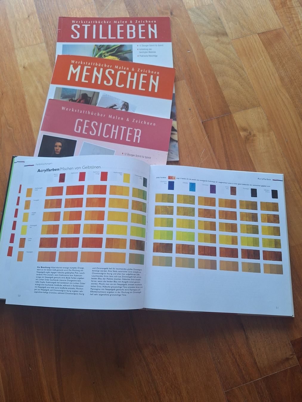 Libri: Handbuch Farbmischtechniken + div. Anleitungen Maltechniken – Usato da Adliswil venduto da Marge1975 2