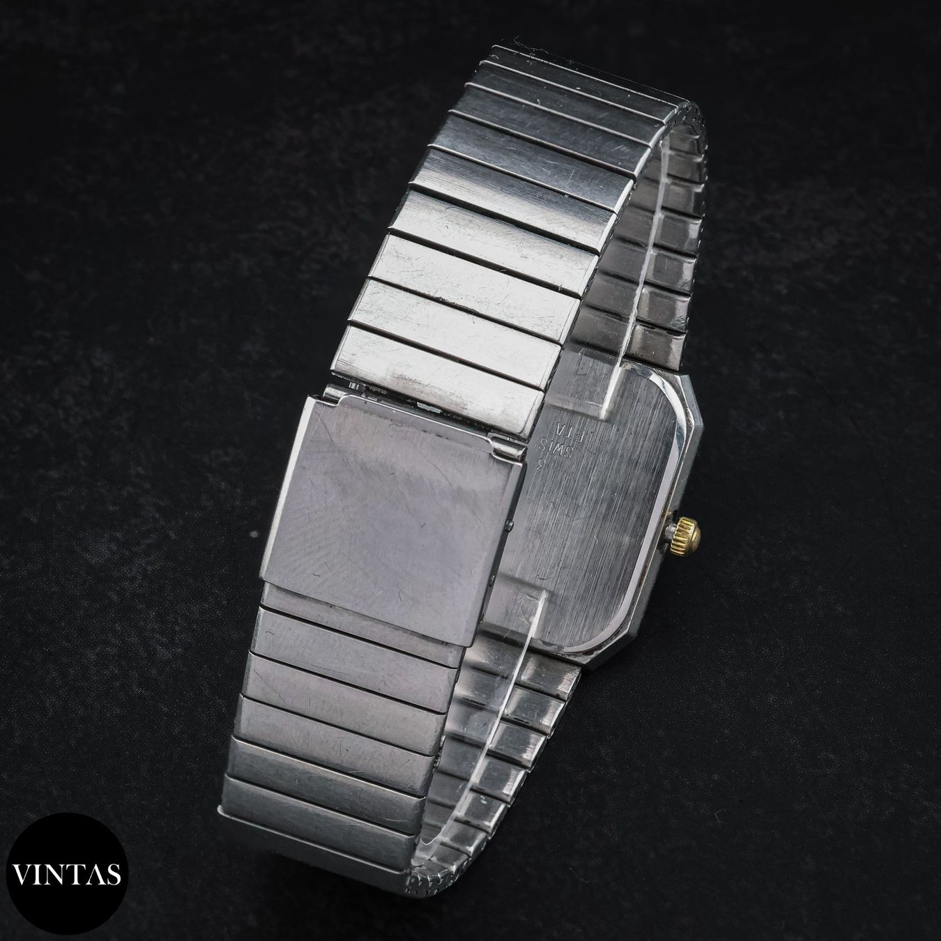 Zeno Orologi: Vintage Zeno De Luxe Saphir Caree – Usato da Zürich venduto da Vintas 6