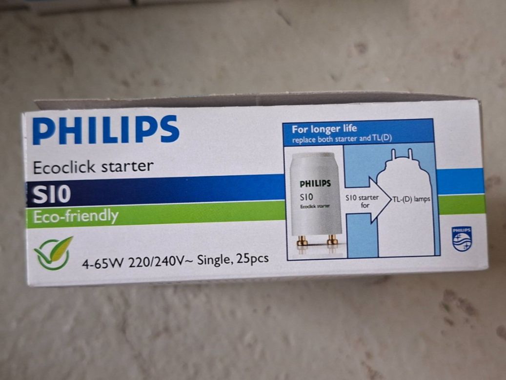 Philips Lampade: Philips Ecoclick starter S10 – Nuovo (secondo la descrizione) da Richigen venduto da viktoria-stiftung 1
