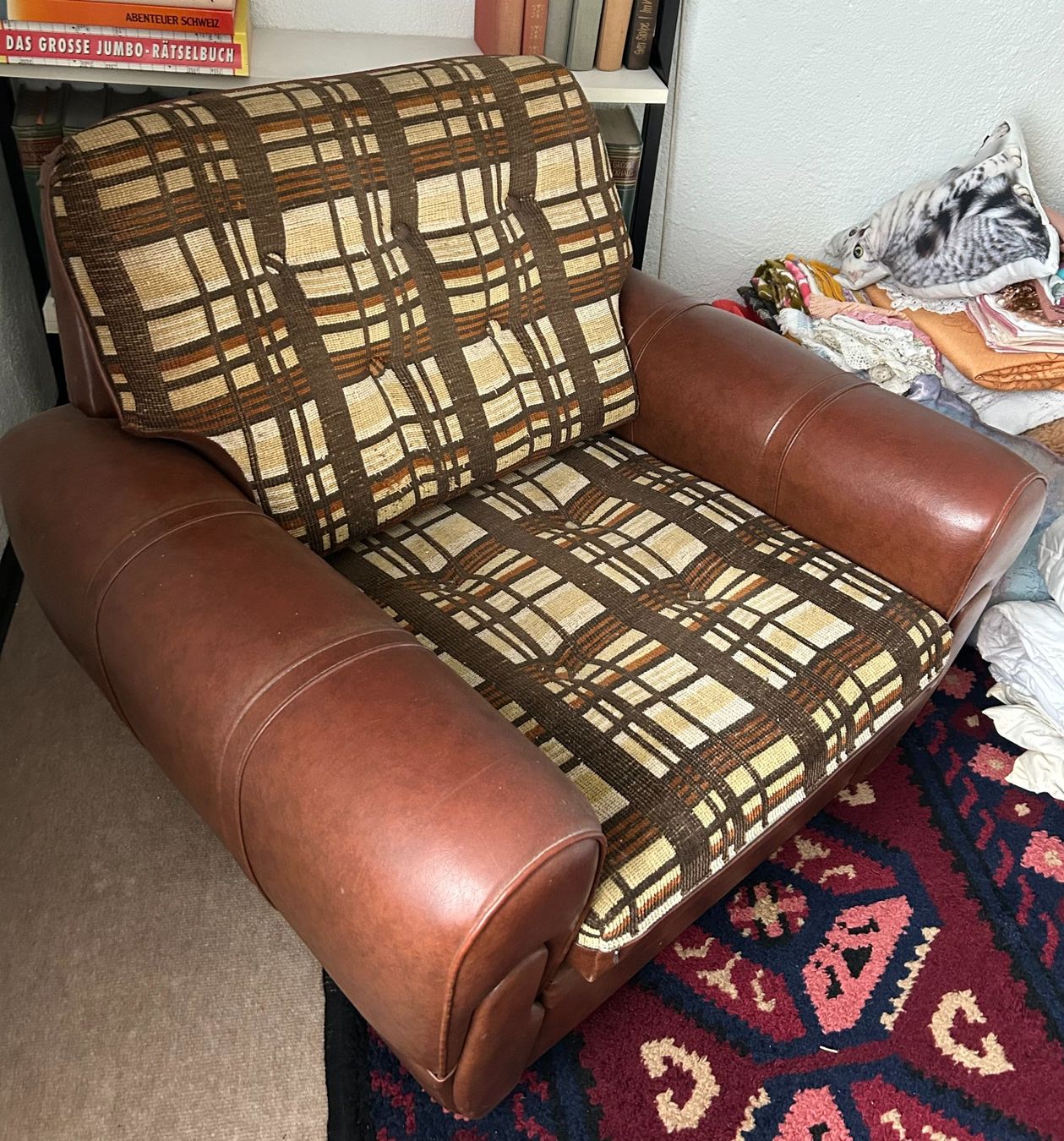 Sofas: Mid-Century Clubsessel und Sofa – Gebraucht aus Frick von Mistertux