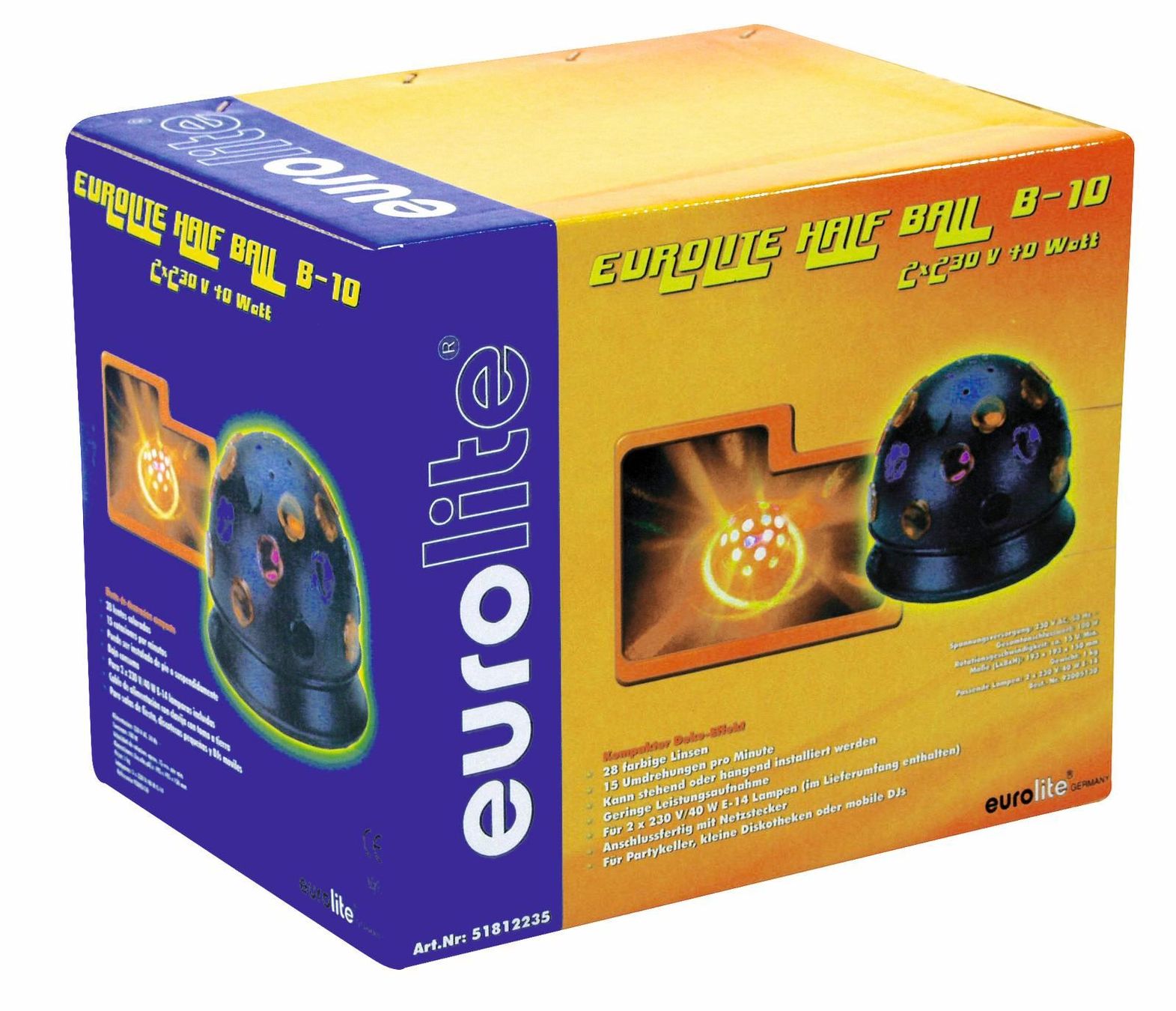 Illuminazione & Effetti luce: Eurolite B-10 Strahleneffekt – Nuovo e nell'imballaggio originale da Däniken SO venduto da Profog1 3