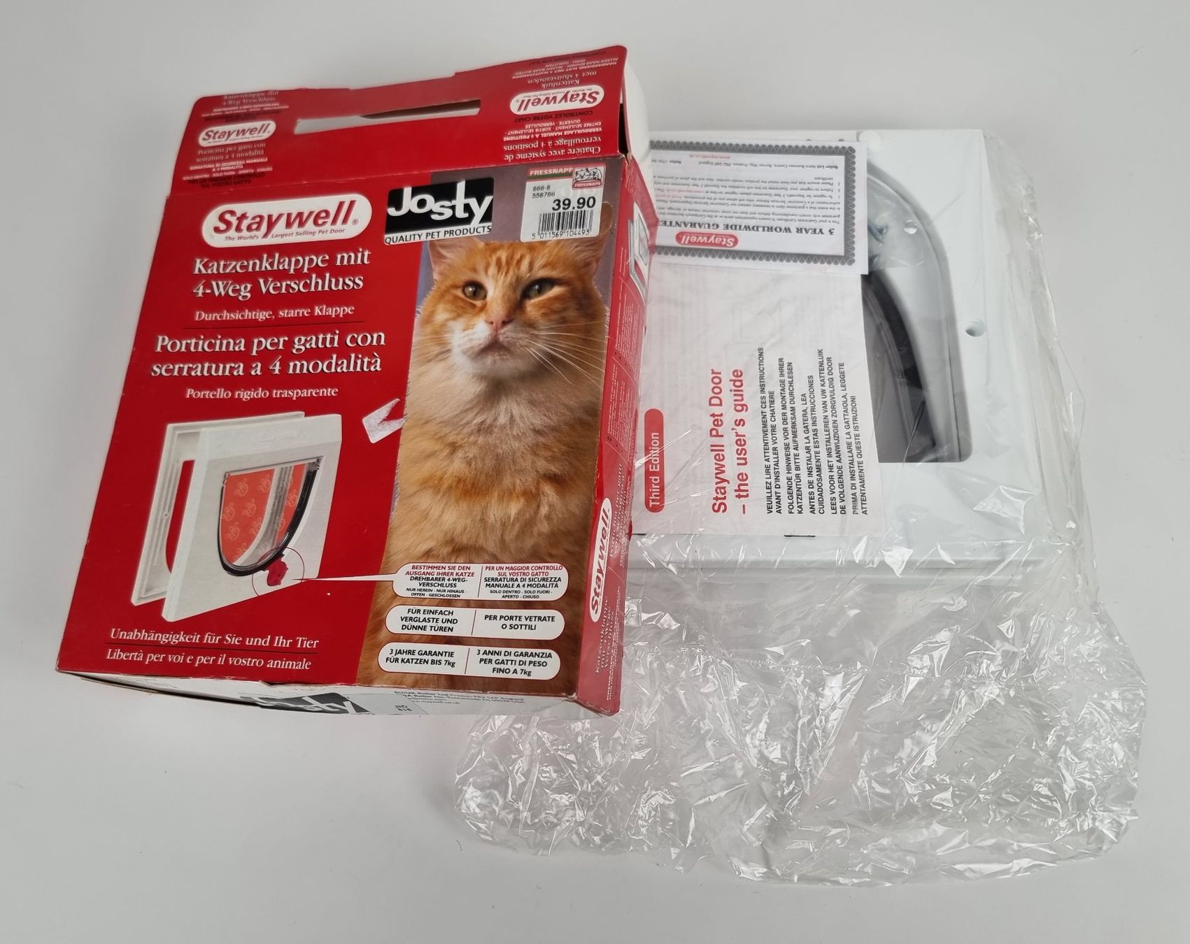 Katzenklappen: Katzenklappe mit 4-Weg verschluss – Gebraucht aus Urtenen-Schönbühl von Restwert_Schoenbuehl 3