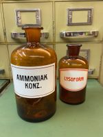 Schöne antike Apothekerflaschen 2 Stück