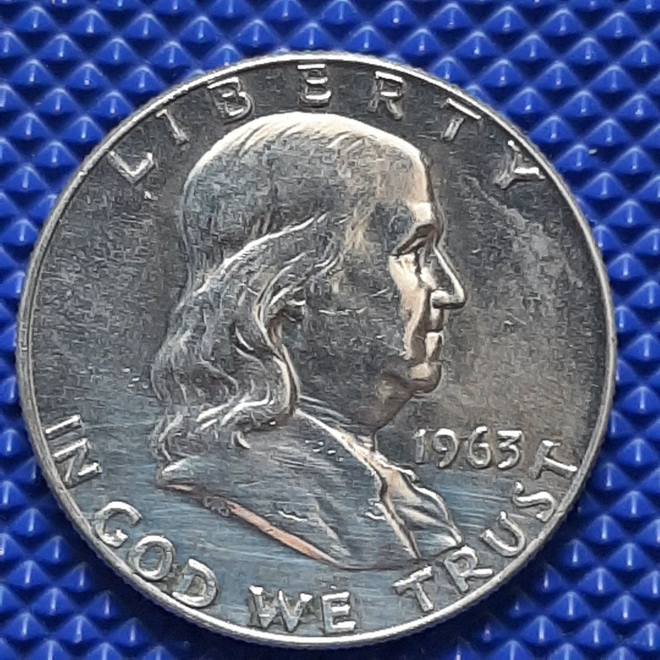 Tutti le monete: USA Franklin Half Dollar 1963 en argent – Usato da Carouge GE venduto da cecob0909