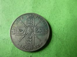 Grossbritannien 1922, Florin - Silber