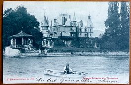 THUN - Schloss Schadau am Thunersee 1906