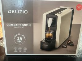 Delizio Compact One II Smart Line Kapselmaschine Rot ☕️