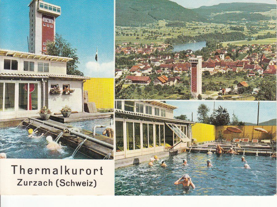 Ansichtskarten: Zurzach 1969 – Gebraucht aus Bürglen TG von StampGraf