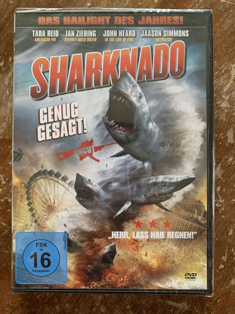 Tutti i DVDs: SHARKNADO (DVD) NEU OVP – Nuovo e nell'imballaggio originale da Thun venduto da mar_6vkg