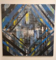😊 CC Art BILD,100x100cm, auf Leinwand, handmade