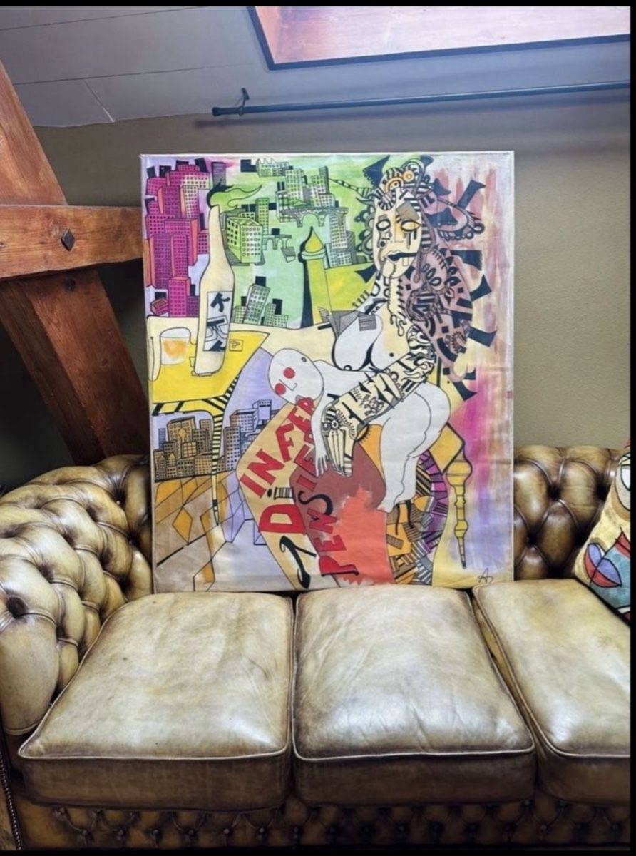 Gemälde: Original Artwork, oil on Canvas – Gebraucht aus Vevey von ledidream 3