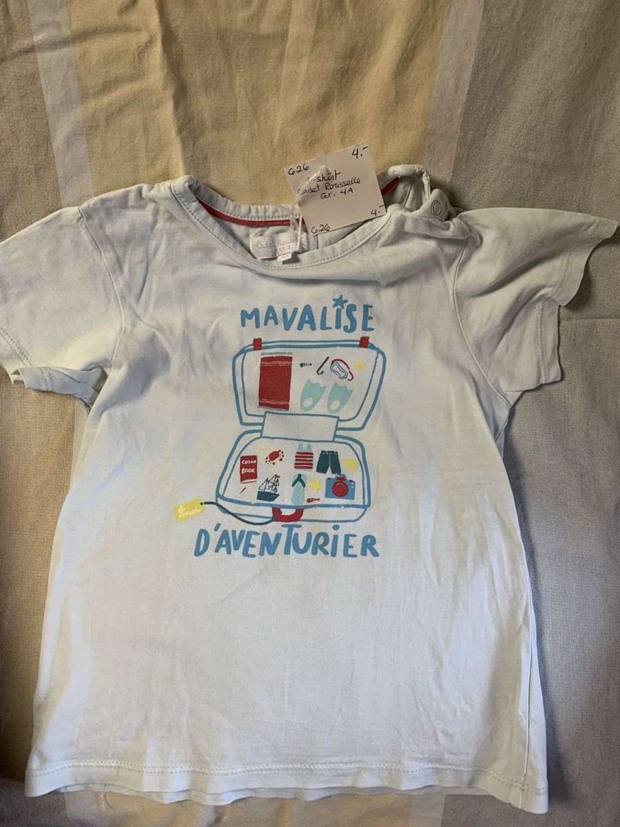 Camicie, T-shirt & Polo: T-shirt Cadet Rousselle garçon 4ans – Usato da Turbach venduto da mel_q2ry