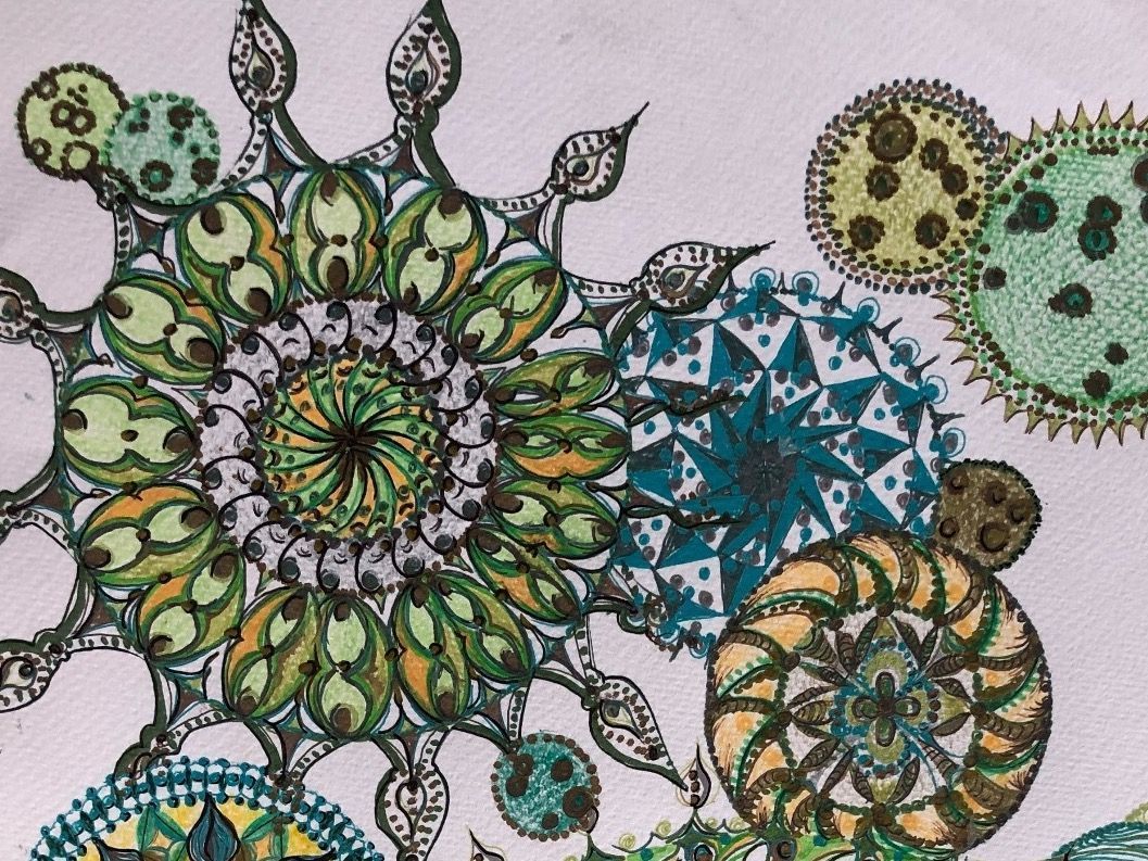 Dipinti: Mandala – Nuovo (secondo la descrizione) da Uster venduto da mef_6qpg 2
