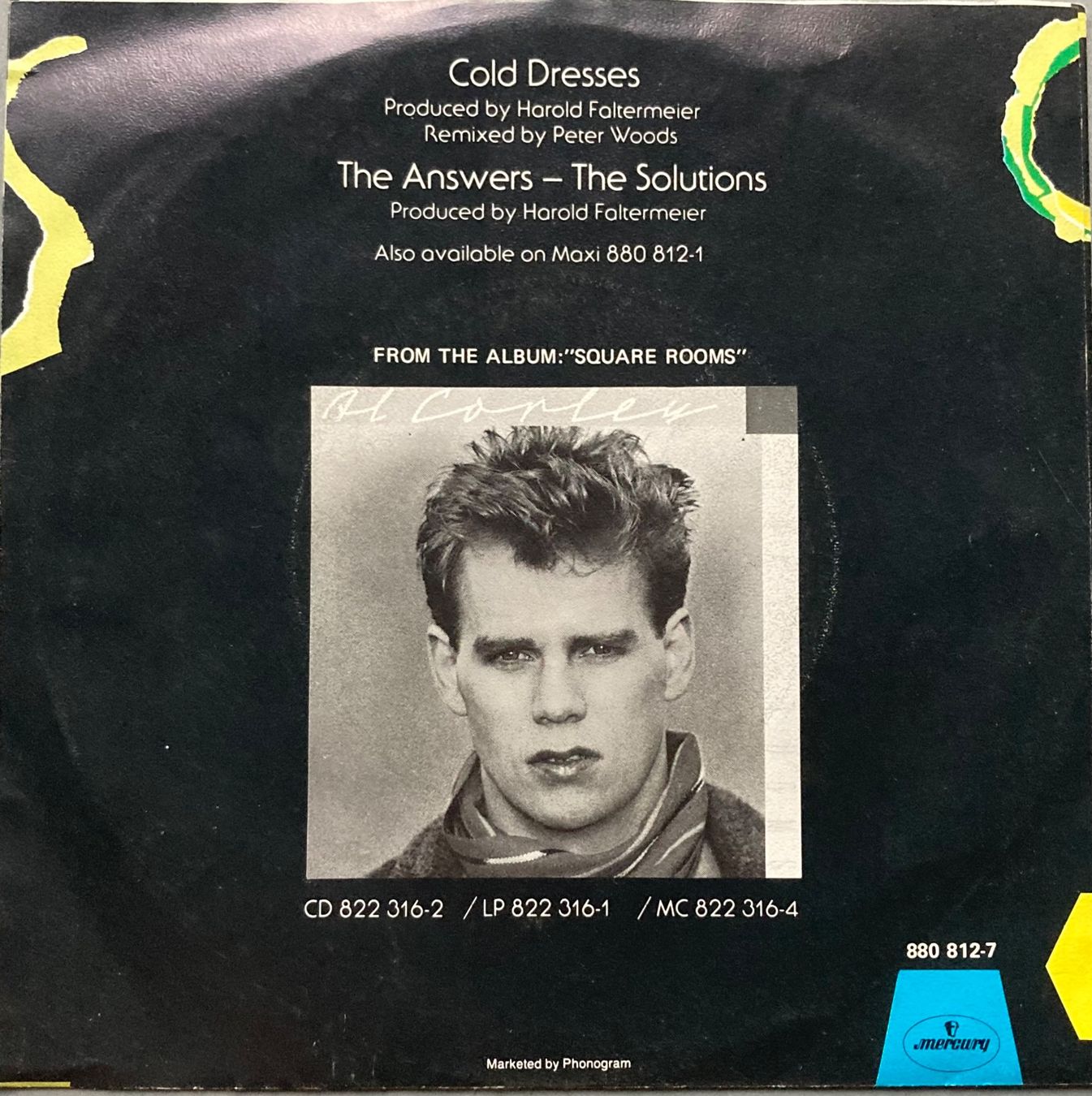 Dischi in vinile: AL CORLEY - COLD DRESSES – Usato da Poliez-Pittet venduto da Newtown-Records 1