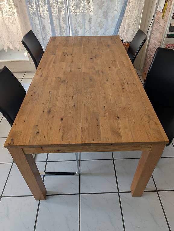 Tavoli: Wildeiche Holztisch massiv – Usato da wädenswil venduto da shan0801 2