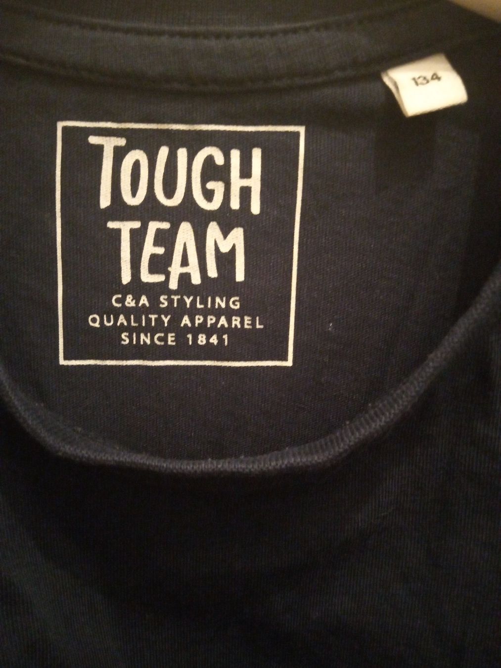 C&A T-shirt: C&A Langarmshirt Gr 134 Dunkelblau – Usato da Büren SO venduto da swelch 1