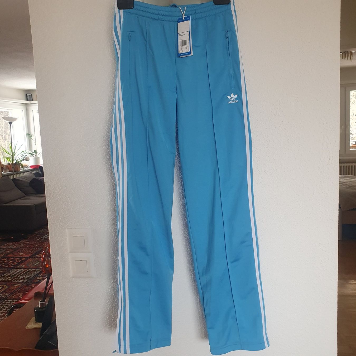 Adidas Pantaloni: Neue Firebird Adidas Hose Gr 36 – Nuovo e nell'imballaggio originale da Pfaffhausen venduto da mai2002 2