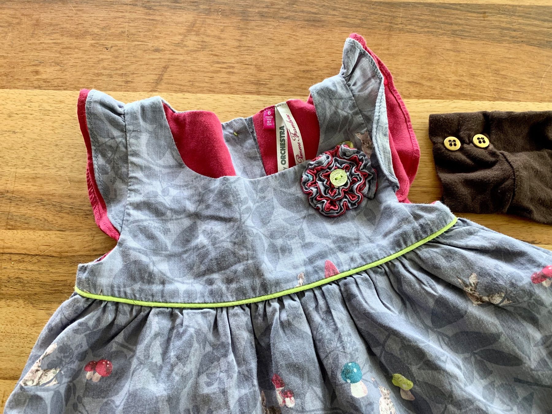 Lotti & Set di vestiti: Set Grösse 62 68 Röckli Leggins Pulli Orchestra Mädchen – Usato da Horw venduto da dreamsofacid 2