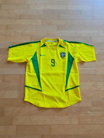 T-Shirt Trikot Fussball Brasil Ronaldo Kinder 152/158