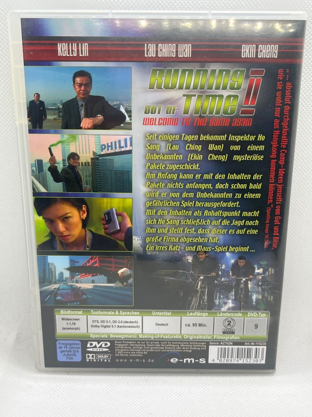 Tous les DVDs: Running out of Time 2 - DVD – D'occasion à Hinterkappelen par Kim1992 1