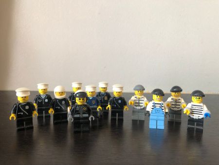 LEGO Police & Voleurs Vintage Minifigures – 1fr!