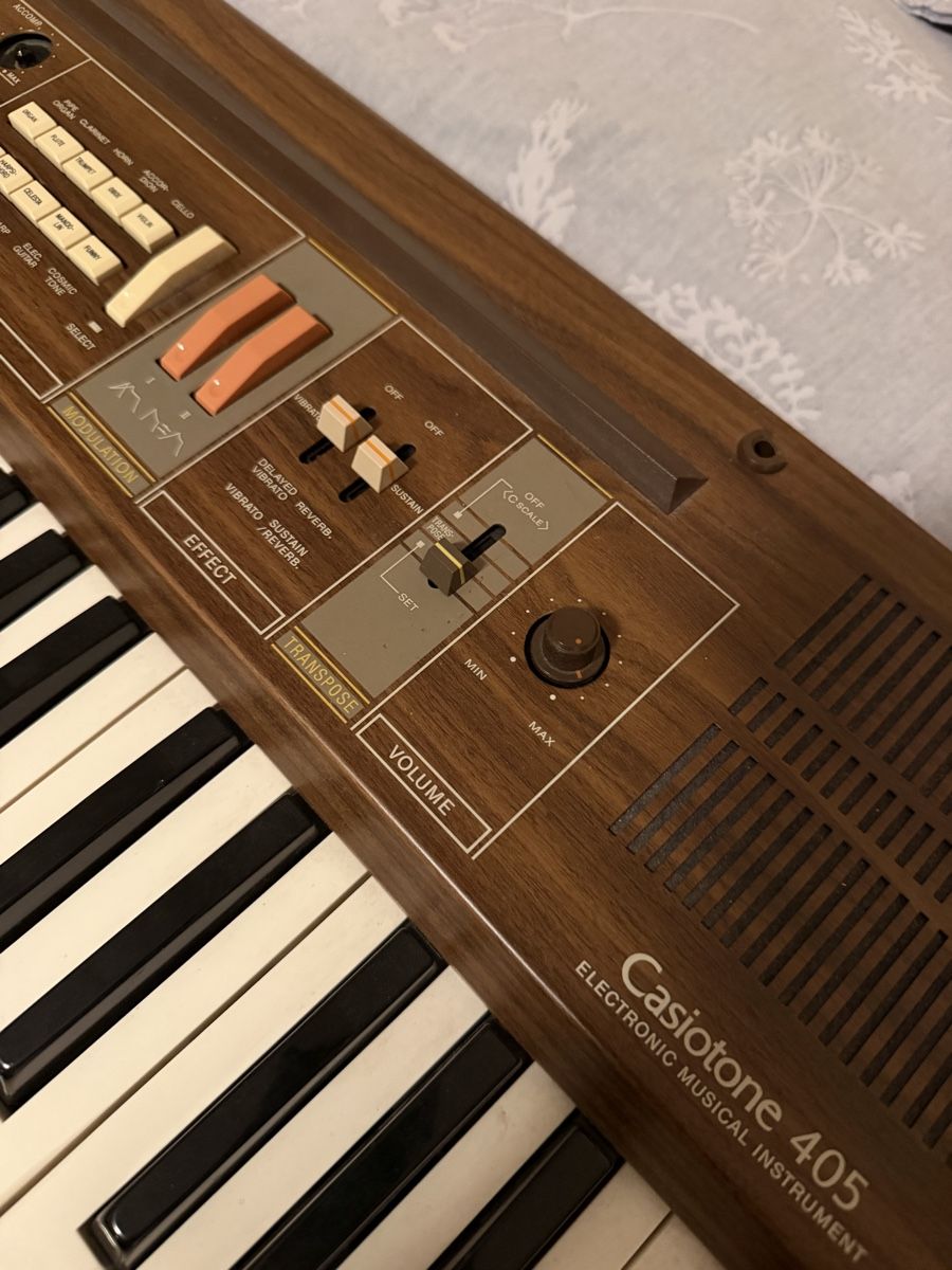 Casio Strumenti musicali: Casiotone 405 vintage Orgel – Usato da Basel venduto da schaeryo 2