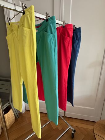 Alberto W Mona 3XDRY Cooler 7/8 Golf Pants, grösse 38