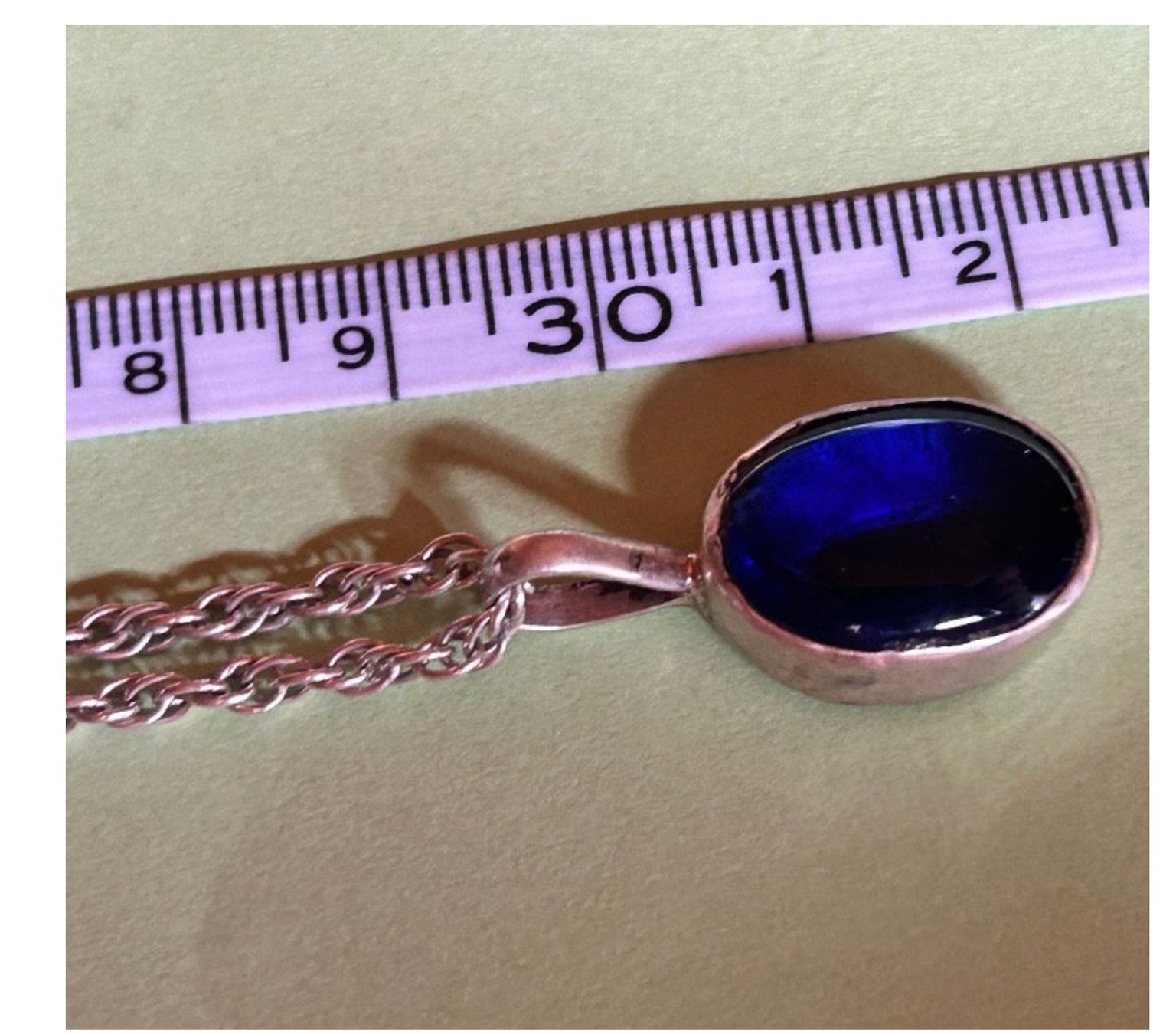 Catenine: Silberkette oval BLAU – Usato da Dittingen venduto da Bellevista 5