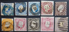Portugal ex. Kat. 2-23 gest. 1853/66 Kat. 352 Euro