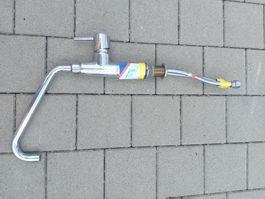Gastro Hahn/Wasserhahn, Chrom - Top Zustand! (124)