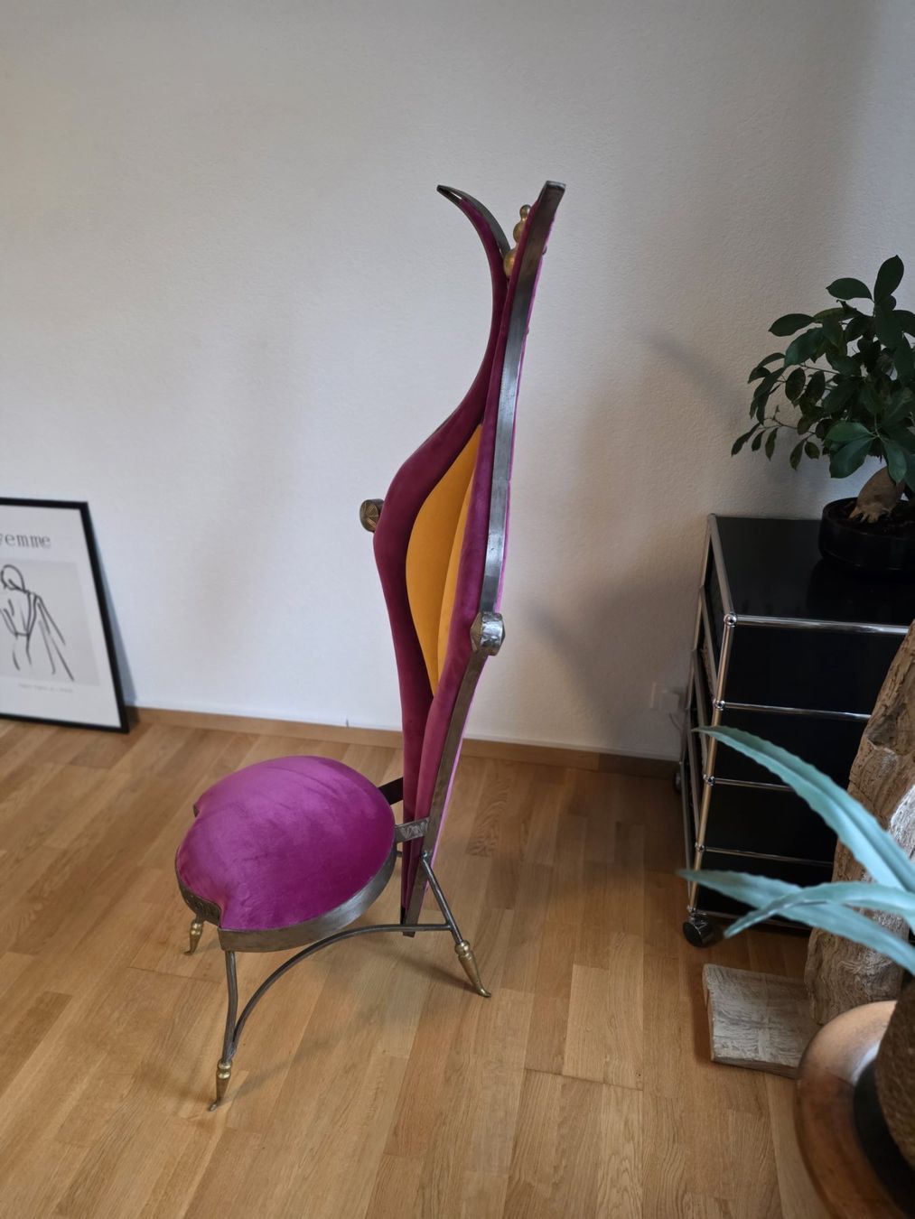 Stühle: Traumhafter, fantasievoller Kunstsuhl von F. Troubadur – Gebraucht aus Ittigen von OberstGaunt 3