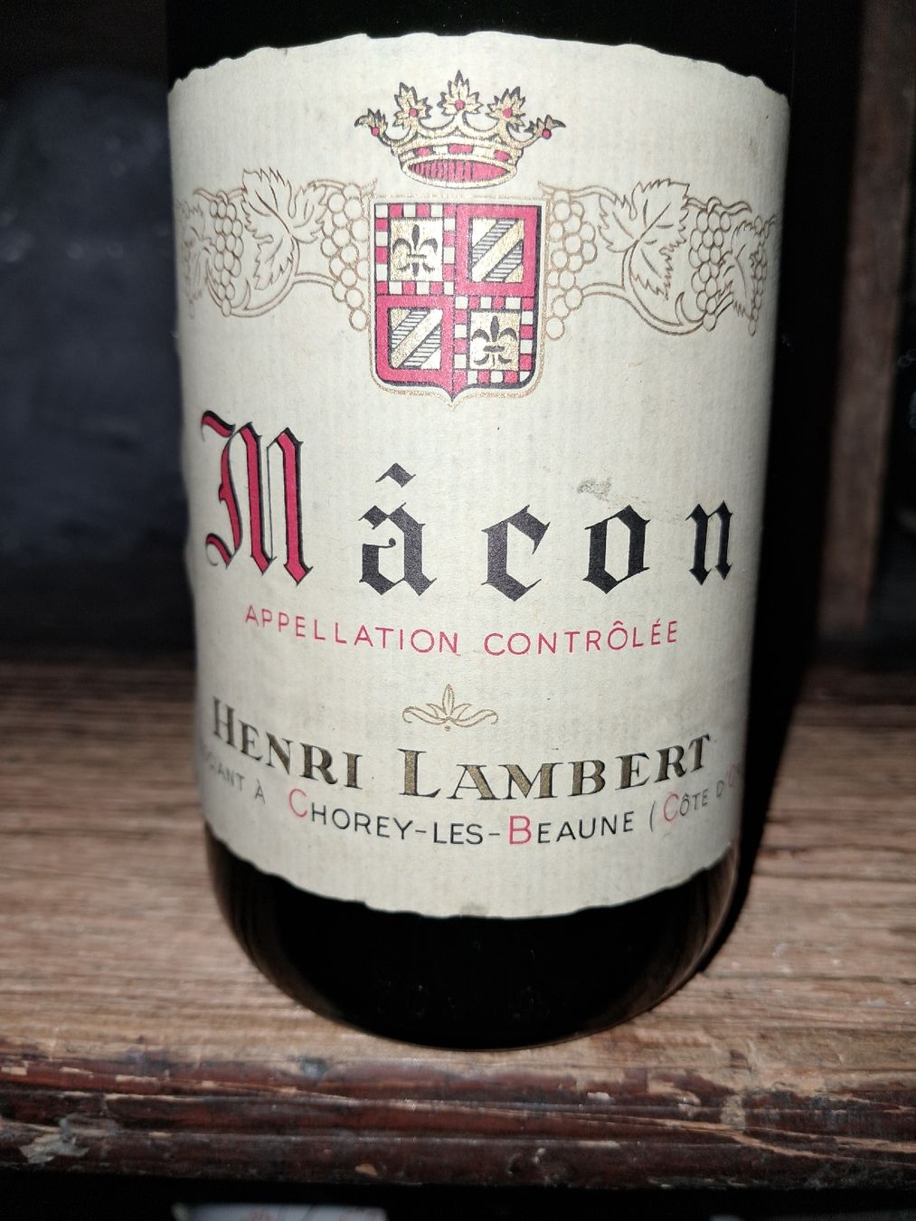 Vino: Mâcon Henri Lambert 1979 – Nuovo e nell'imballaggio originale da Le locle venduto da juliensaran 1